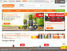 Tablet Screenshot of delimano.pl