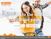 Tablet Screenshot of delimano.com